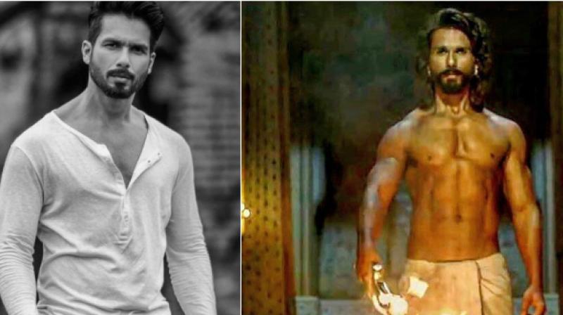 Shahid is playing Rajput king Maharawal Ratan Singh in the period film.