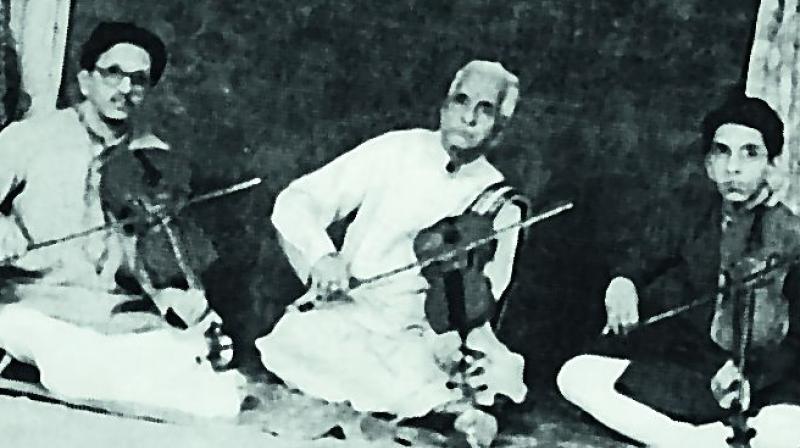 Peri Sreeramamurthy, Peri Subba Rao and Peri Thyagaraju