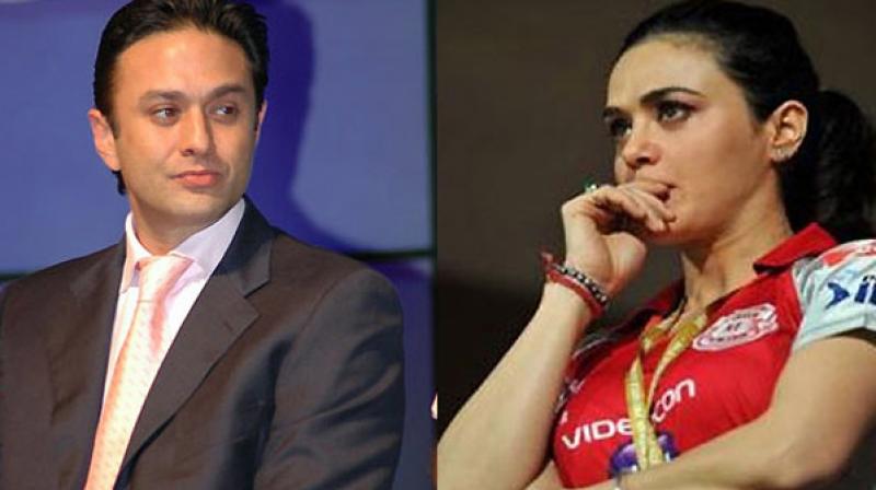 Controversy surrounding Preity Zintas complaint against Ness Wadia cooled off in the past couple of years.