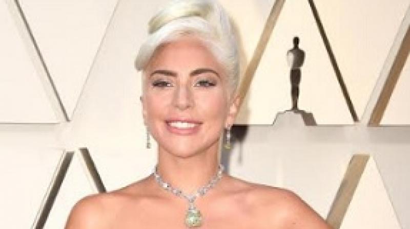 Lady Gaga in Platinum by Tiffany and Co.