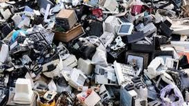 According to the report, 44.7 million tonnes of e-waste was generated worldwide in 2016 which is expected to grow at a rate of 3.15 per cent (CAGR). (Photo: ANI)