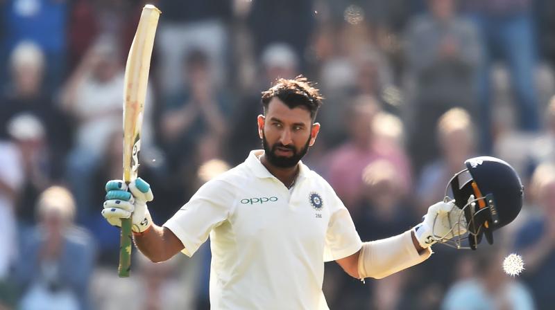 Pujara remained unbeaten at 131 off 266 balls and added 214 runs with senior player Sheldon Jackson (100) to anchor another successful run-chase for Saurashtra. (Photo: AP)