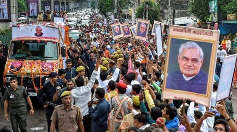 Former Prime Minister of India Atal Bihari Vajpayee, 93, died in Delhi on August 16. (Representational Image | PTI)