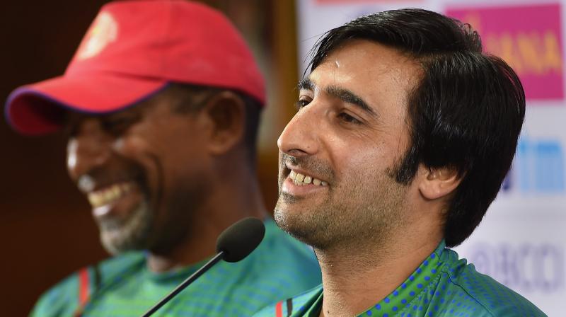 Afghanistan, who have been forced to train in India since 2015 because of the conflict at home, have just secured a T20 series sweep over Bangladesh with teen sensation Rashid Khan now an international star. (Photo: PTI)