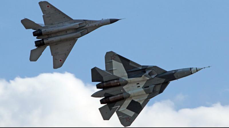 Russian fifth-generation fighter jet T-50. (Photo: File/AP)