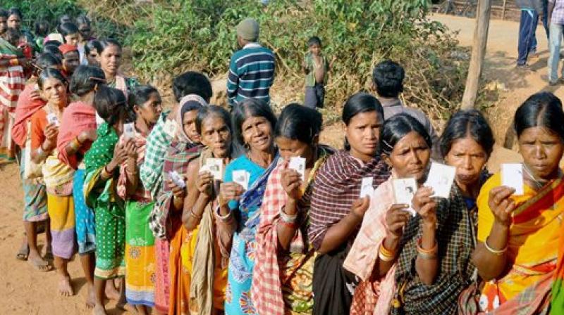 The first phase of UP polls in 73 assembly seats in UP witnessed 64.22 per cent turnout on February 11. (Photo: PTI)