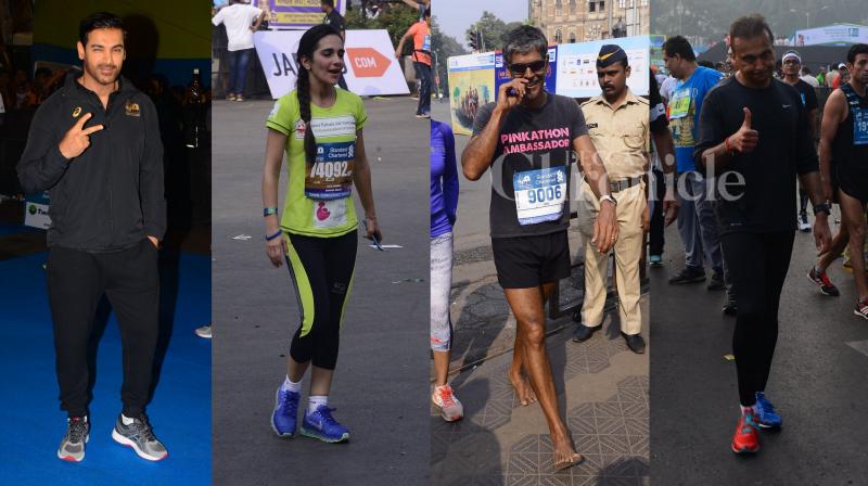 Mumbai Marathon: John, Milind, Ambani, run long and hard for a good cause