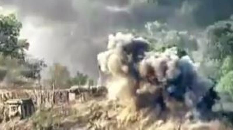 Video: Pak army claims it destroyed Indian posts in response to firing assault