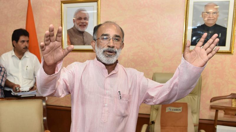 Alphons Kannanthanam said that the government is working for the welfare of the downtrodden to ensure electricity in every village. (Photo: PTI)