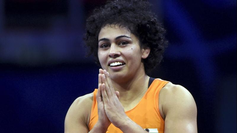 It is Indias second medal at the ongoing championship after Bajrang Punias silver medal performance in the mens freestyle 65kg category. (Photo: AP)