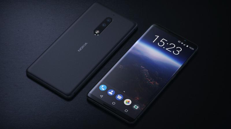 Also, in other developments sketches for the Nokia 9 also seemed to incorporate an iris scanner, along side small bezels on the front. (Photo credits: PhoneDesigner)