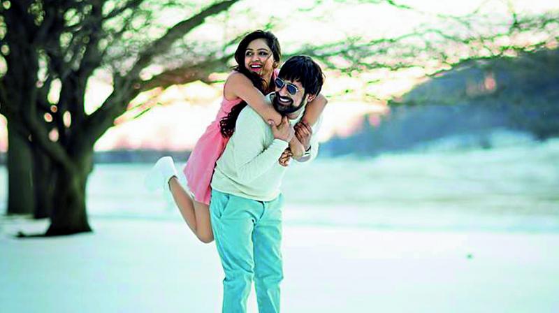 Happy Days: Vithika had posted this picture of hers with husband Varun Sandesh on her social media pages recently.