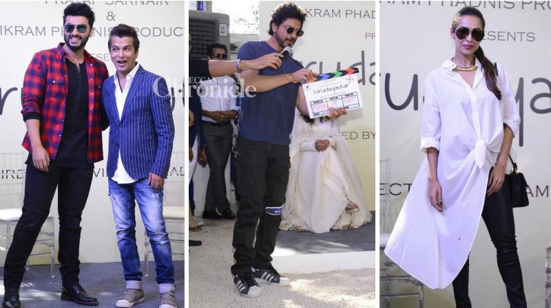 Shah Rukh, Arjun, Malaika, others kickstart Vikram Phadnis film