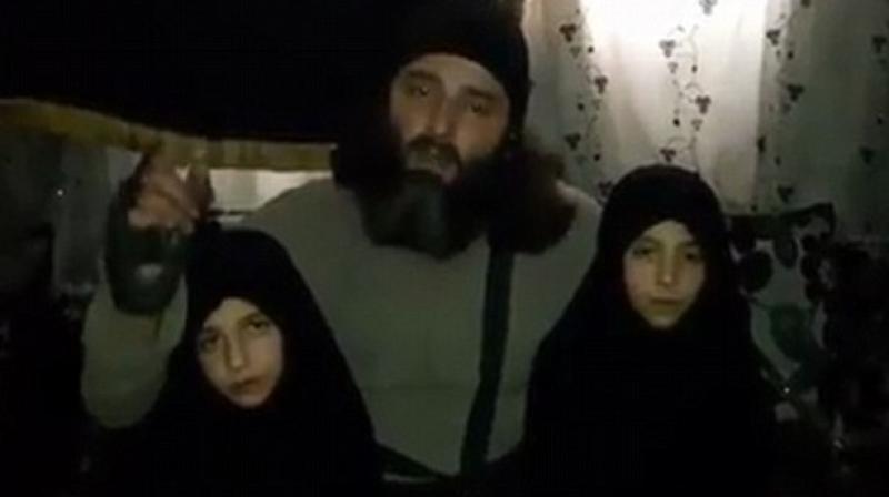 Their mother repeatedly hugged her daughters, Islam and Fatima. (Photo: Youtube Videograb)