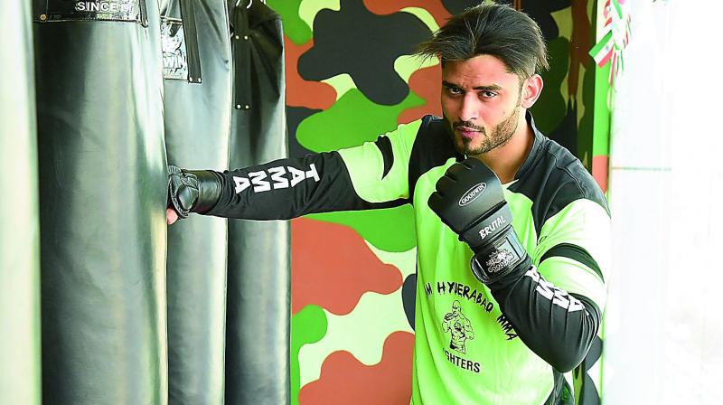 Zeeshan is trained by coach Shaik Khalid, the General Secretary of Telangana Association of Mixed Martial Arts (TAMMA). He has created many national champions in amateur and professional categories from Telangana.