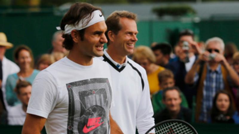 There are some special moments during the practice sessions I love and wish to look back at because some of the shots that you see there is out of this world,  said Stefan Edberg while discussing his coaching stint with Roger Federer. (Photo: AP)