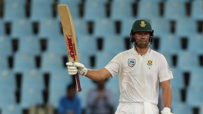 AB de Villiers got to his 42nd Test fifty. (Photo: BCCI)