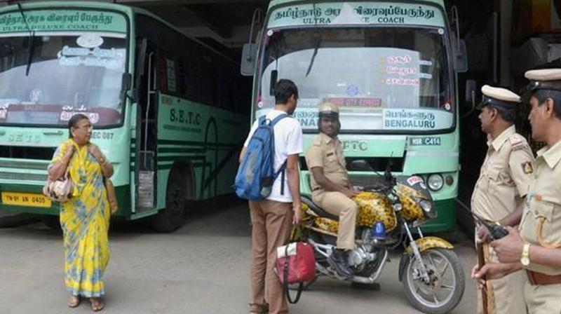 Commuters faced difficulty in various parts of Tamil Nadu on Monday due to a state-wide indefinite strike called by a section of transport unions. (Photo: PTI/Representational)