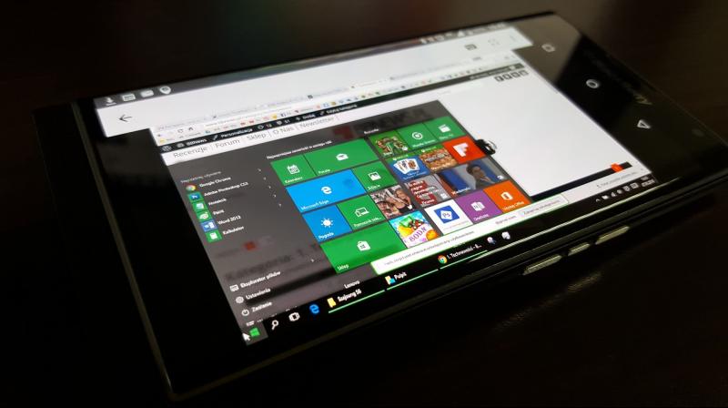 Huaweis Cloud PC makes virtual Windows 10 OS experience possible on mobile phones. (Representative image/source: Pixabay)