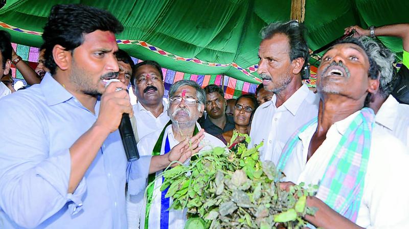 YSR Congress president Y.S. Jagan Mohan Reddy