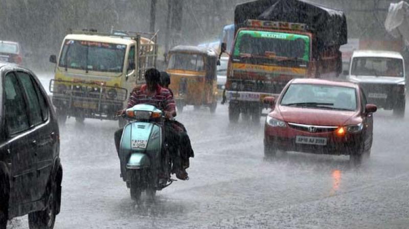 The south-west monsoon finally set in over parts of Rayalaseema and Andhra Pradesh on Wednesday.