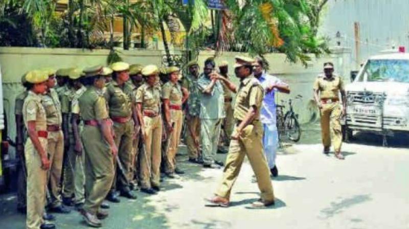 Vijayawada police commissioner D. Goutam Sawang swung into action and suspended two police officials immediately. (Representational image)