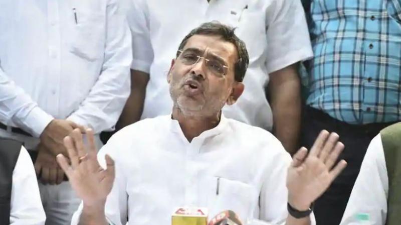 Kushwaha said he would also request Shah to clear the confusion over seat-sharing among the National Democratic Alliance (NDA) constituents in the state at the earliest. (Photo: AP)