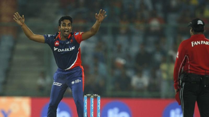 Off-spinner Jayant Yadav will play for Mumbai Indians in the 2019 Indian Premier League after being traded by Delhi Capitals. (Photo: BCCI)
