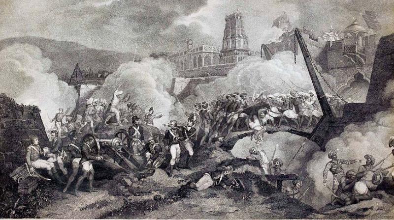 The siege of Seringapatam marked the end of the Fourth Anglo Mysore War and the fall of the kingdom of Mysore, perhaps the most powerful opponents of the British rule.