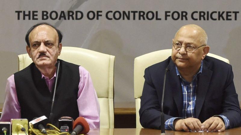 The acting secretary (Amitabh Chaudhary) had aired his view (during the ICC Board meeting in Singapore) but that is not the view of the general body of BCCI. I dont think any decision can be taken with regards to policy unless new general body is formed,  said BCCI acting president CK Khanna. (Photo: PTI)