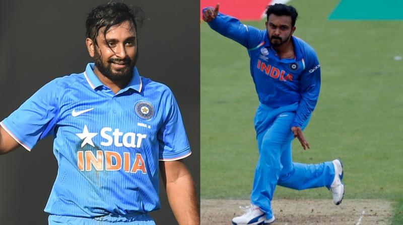 : Fit-again Kedar Jadhav and Ambati Rayudu, who cleared the Yo Yo test, were on Wednesday included in India A and India B squads for the Quadrangular series, starting on Thursday in Alur. (Photo: AFP)