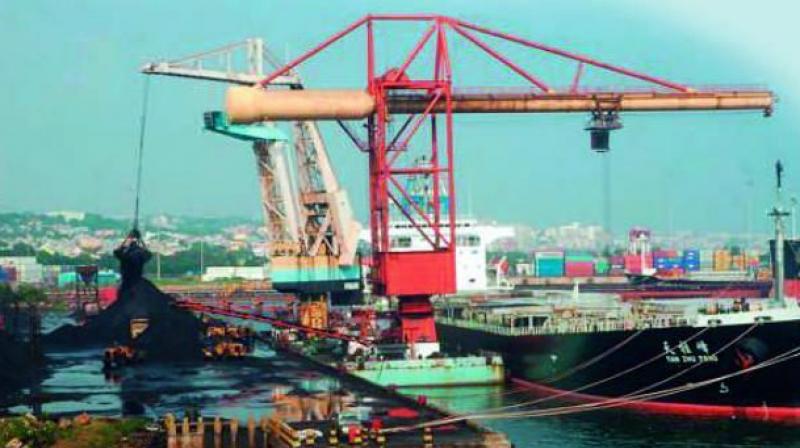 An analysis of the import data revealed that ports in Andhra Pradesh imported 35.26 per cent of the total value of petroleum coke that India imported in the first half of the last year.
