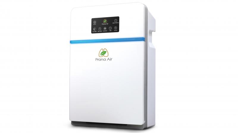The air purifier delivers service in a room with an area of up to 41 square meters.