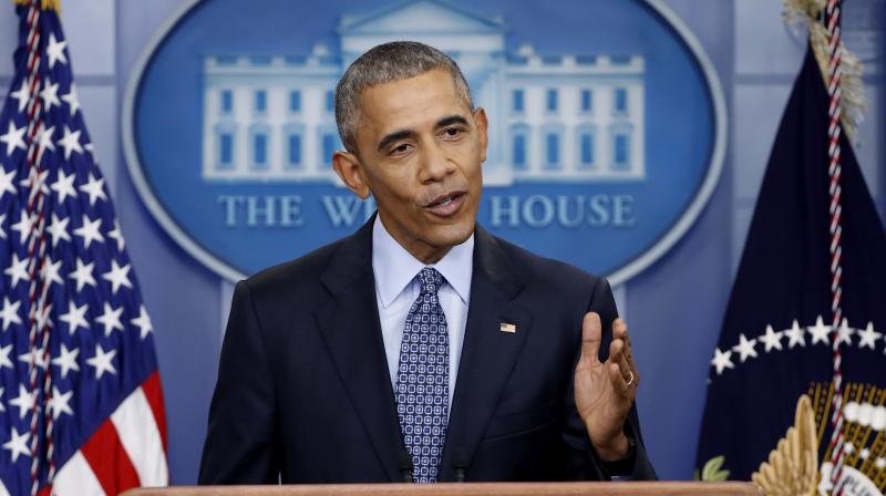 President Barack Obama speaks during his final presidential news conference. (Photo: AP)