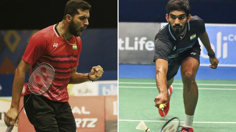 HS Prannoy aggresive game in the final proved too much for World No 2 and top seed Kidambi Srikanth. (Photo: Twitter/HS Prannoy)