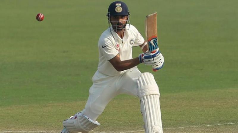 Ajinkya Rahane was a part of Team India that played the iconic 500th test match against New Zealand at Green Park Stadium in Kanpur. (Poto: