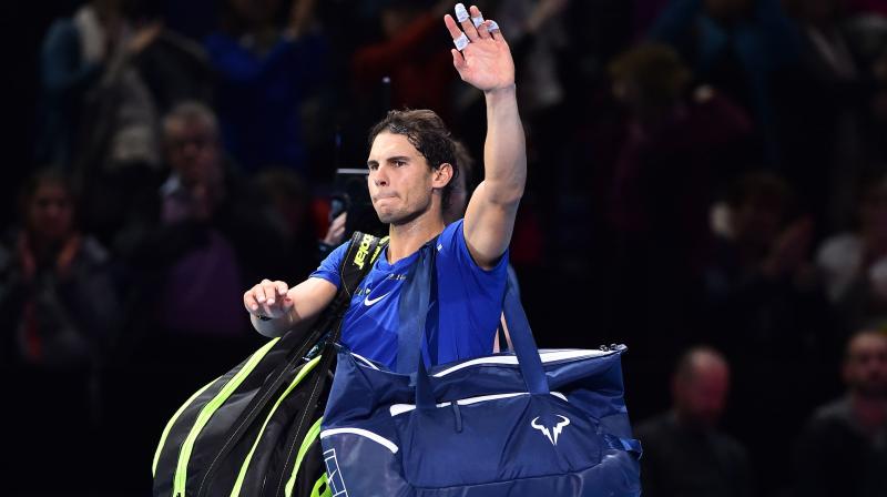 Despite having qualified 13 consecutive times for the ATP Finals, only eight of which hes been fit enough to compete in, Rafael Nadal has never won the event. (Photo:AFP)