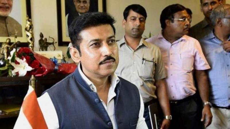 Rathore reiterated that the Central Government will do everything possible in its capacity to support the athletes and raise the bar of sports in the country. (Photo:PTI)