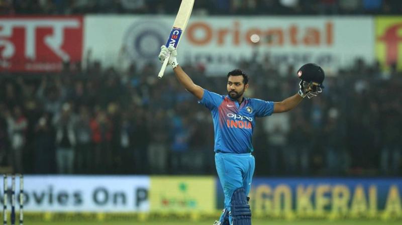 Rohit Sharma struck 118 runs to help Team India clinch 88 run victory over Sri Lanka in the second T20 internationals at the Holkar Stadium in Indore  (Photo: BCCI)