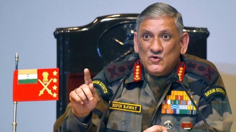 The Army Chief assured that the situation in Kashmir is comparatively better now, and may not demand a surgical strike in near future. (Photo: PTI)