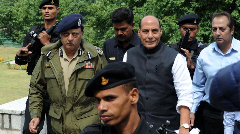 Rajnath Singh said the worst affected groups in Kashmir are the youth, the traders, workers and the poor. (Photo: DC)