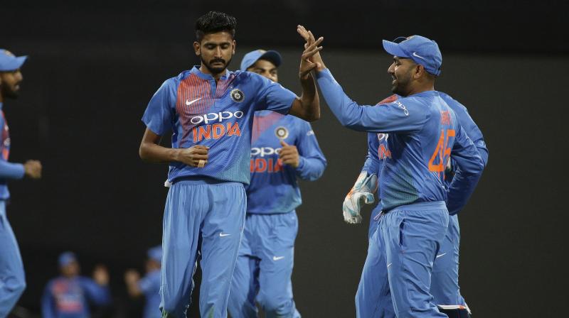 Having won seven consecutive bilateral T20 series, Kohli and his men will certainly want to make it eight in a row and for that they may be forced to rejig both their batting and bowling combinations.(Photo: AP)