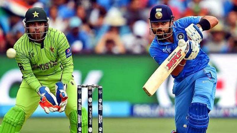 India will face arch-rivals Pakistan in the Champions Trophy encounter to be played at Edgbaston on June 4.(Photo: AFP)
