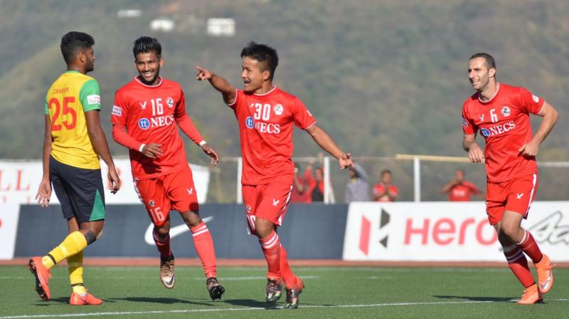 Brandon Vanlalremdika scored the all important goal at the 53rd minute at the Rajiv Gandhi Stadium. (Photo: I-League Media)