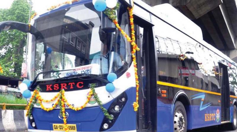 The KSRTC is currently operating around 10 electric buses, which is running profitably.