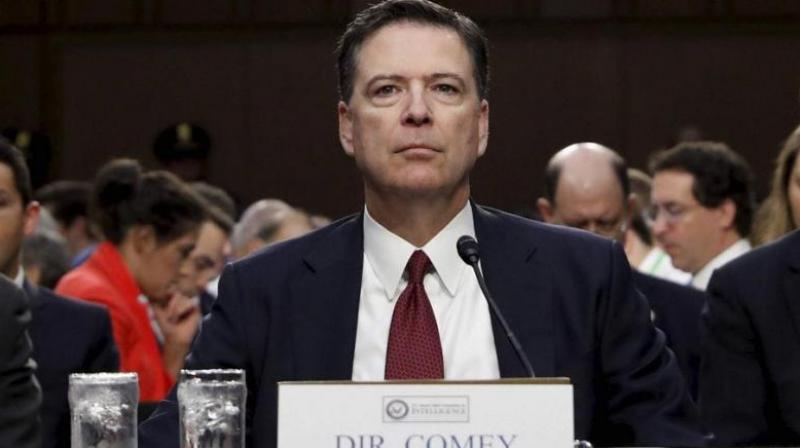 Former FBI director James Comey says in a new book that President Donald Trump reminded him of a mafia boss who demanded absolute loyalty.