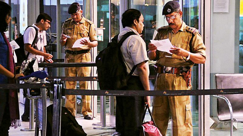 The Bangalore International Airport Ltd (BIAL), which manages KIA, stated that they received 20,413 articles during FY2017-18, and they were either forgotten at various parts of the airport or were surrendered to CISF as they were under the ban list.