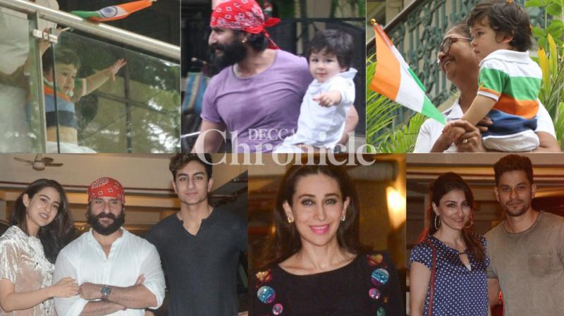 Taimurs cute moments on I-Day, papa Saifs birthday with Sara, Ibrahim
