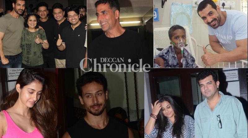 Akshay, John out on release day, Peecee meets SLB, couples, others spotted