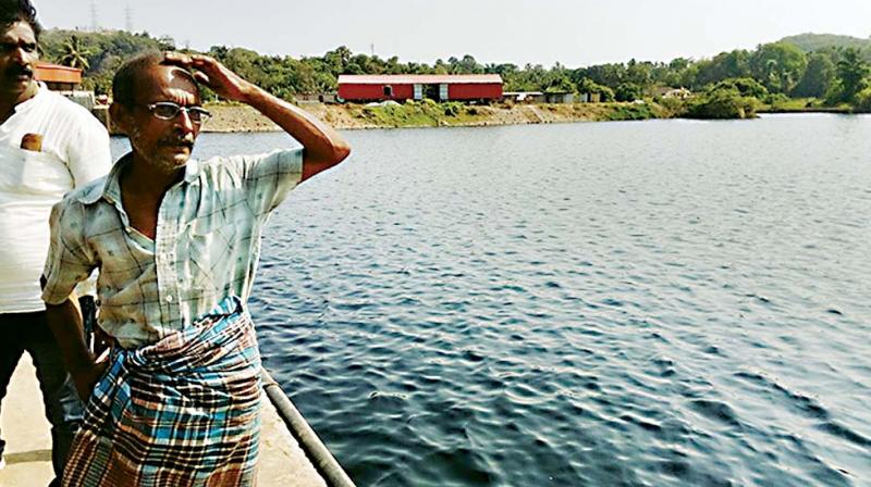 Accusing industries of discharging their effluents into the river, the villagers say the pollution is glaringly obvious at the Maravoor vented dam, where the  water has turned black and smelly downstream, making life miserable for those living  nearby.
